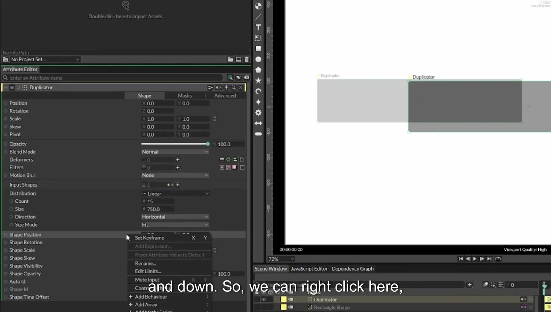 08 Staggered Duplicates | Cavalry App Tutorial - Image 162