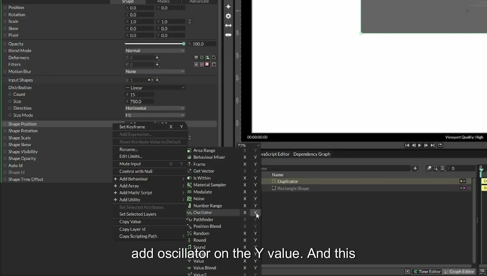 08 Staggered Duplicates | Cavalry App Tutorial - Image 175
