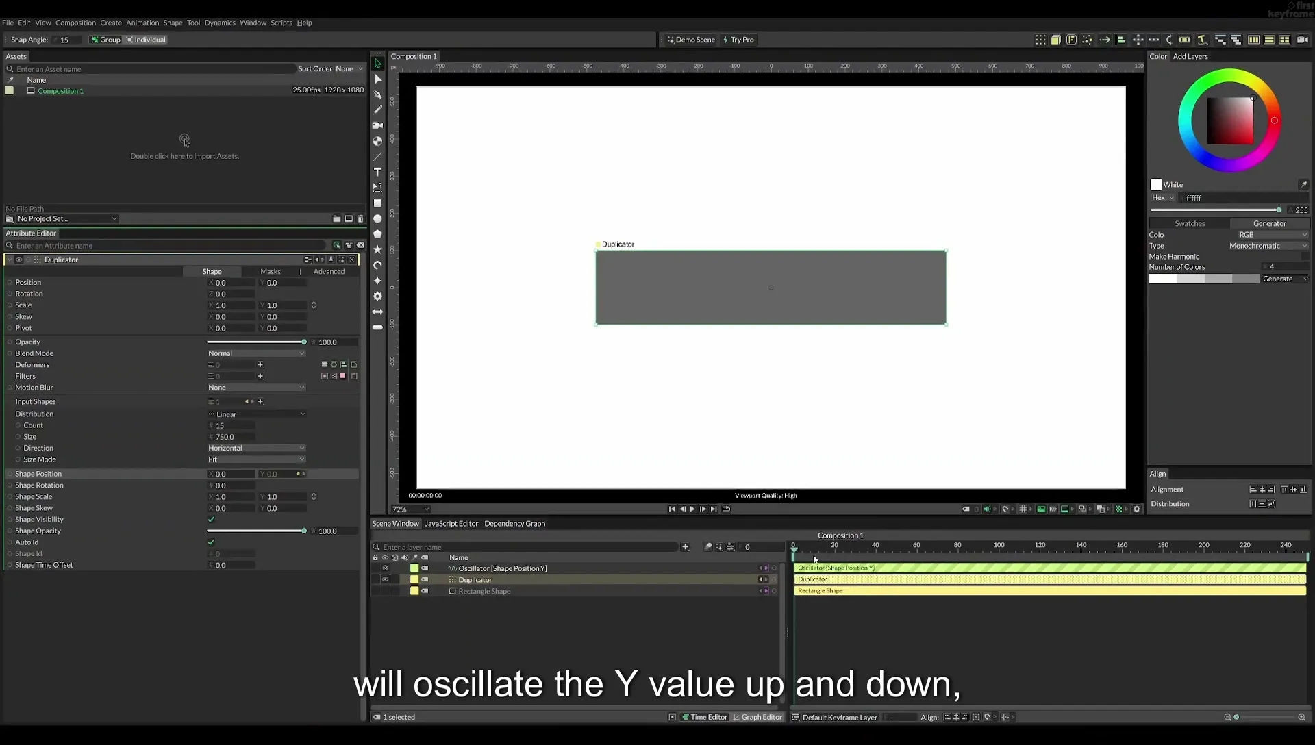 08 Staggered Duplicates | Cavalry App Tutorial - Image 178