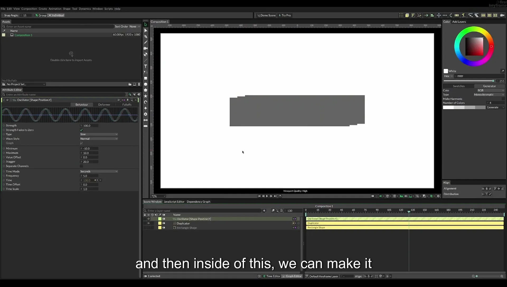 08 Staggered Duplicates | Cavalry App Tutorial - Image 216
