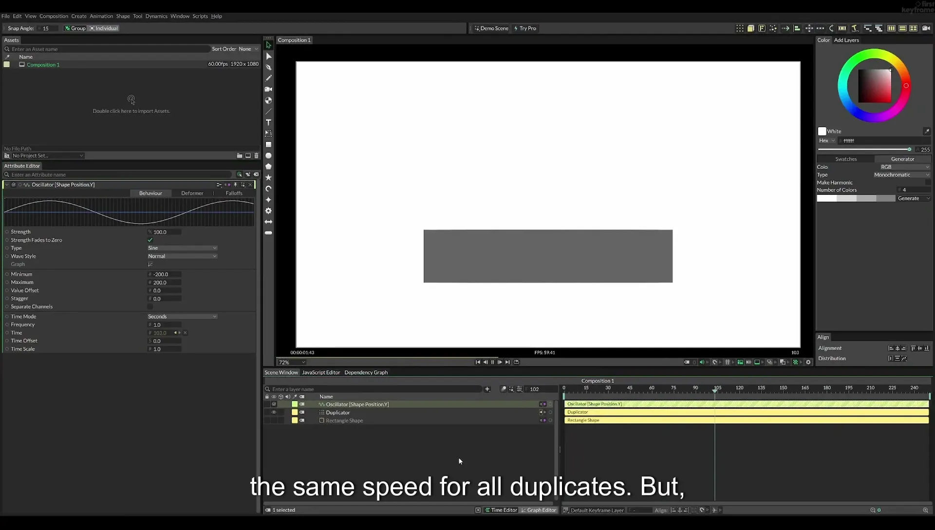 08 Staggered Duplicates | Cavalry App Tutorial - Image 290