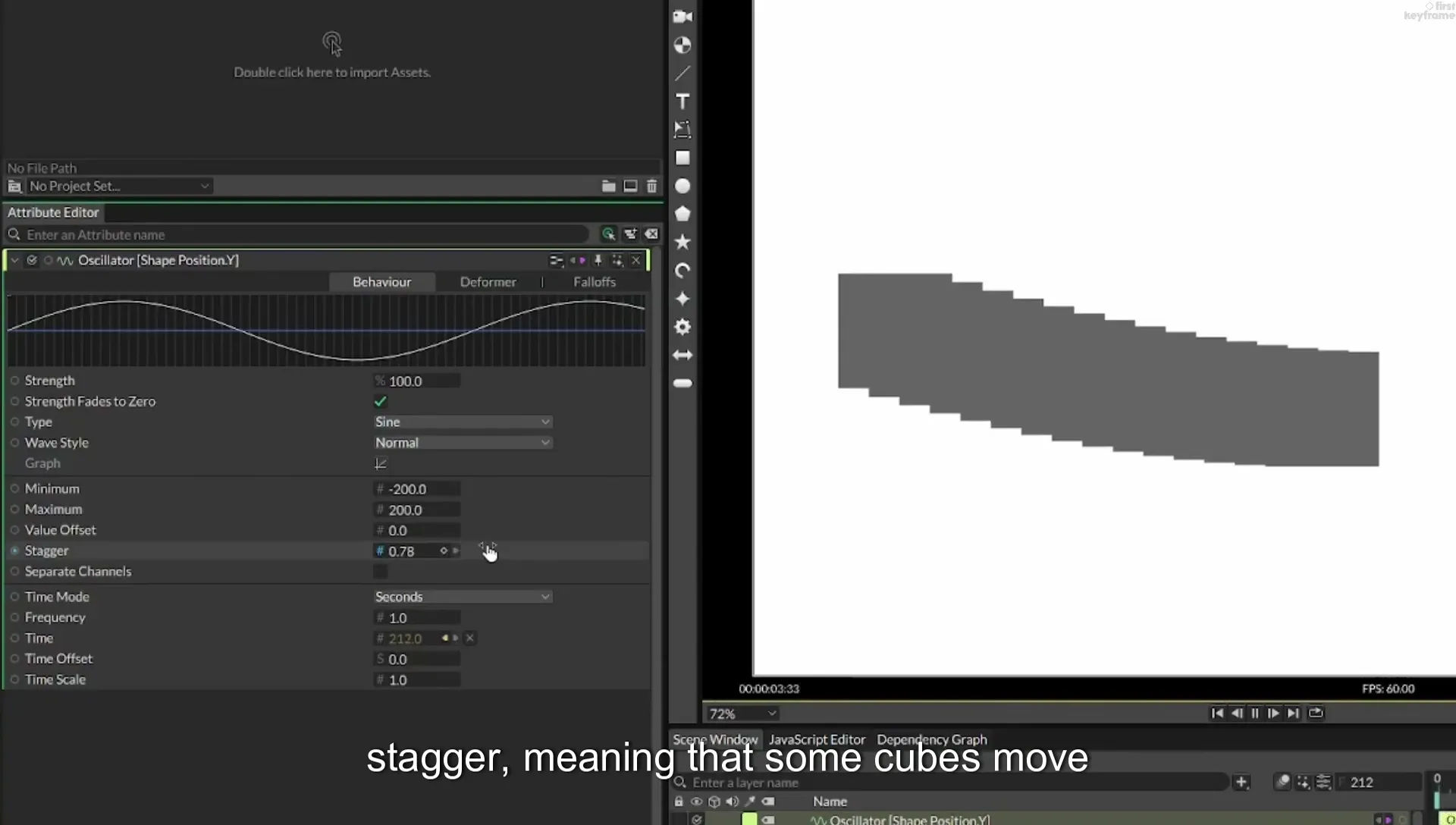 08 Staggered Duplicates | Cavalry App Tutorial - Image 302
