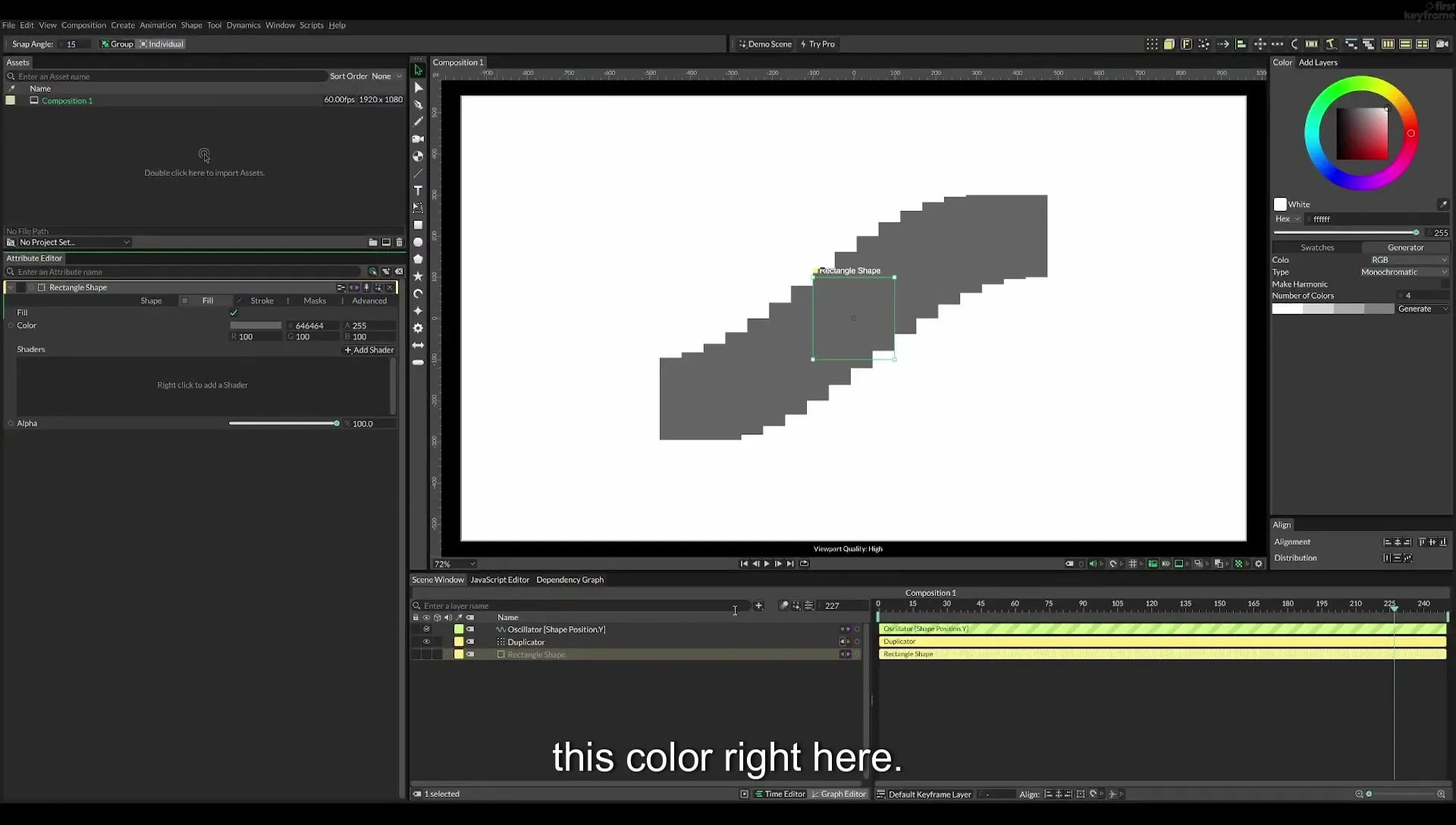 08 Staggered Duplicates | Cavalry App Tutorial - Image 360