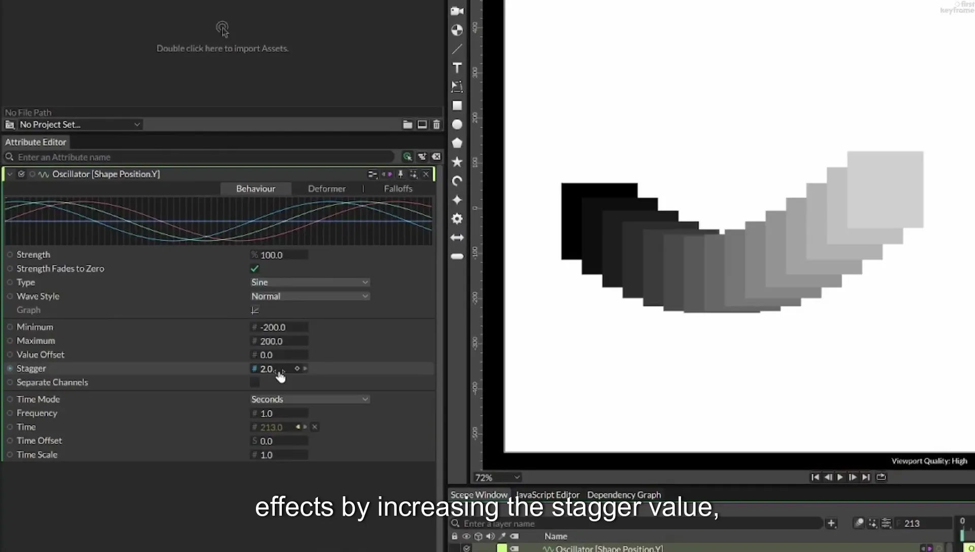 08 Staggered Duplicates | Cavalry App Tutorial - Image 456