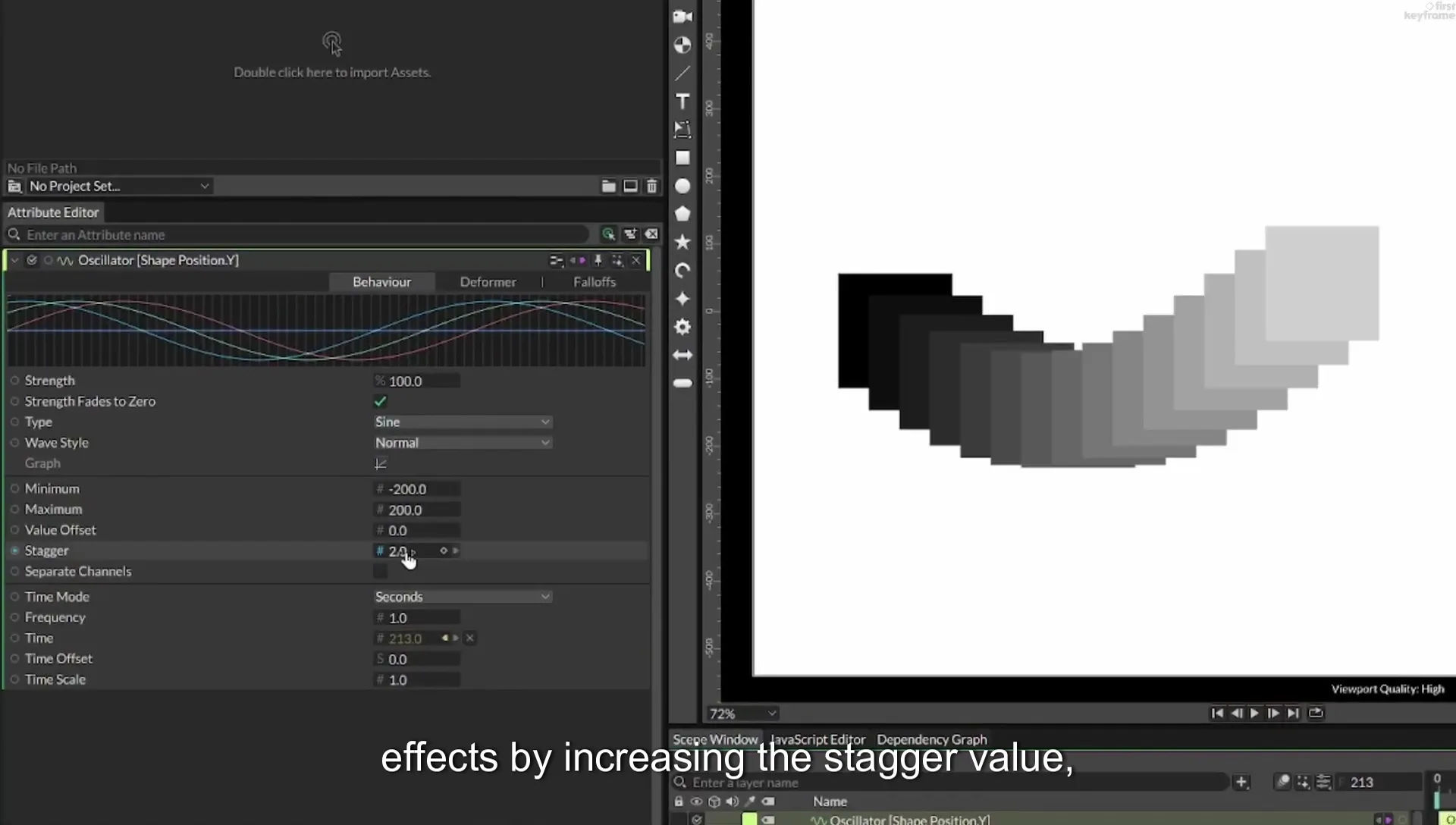 08 Staggered Duplicates | Cavalry App Tutorial - Image 457