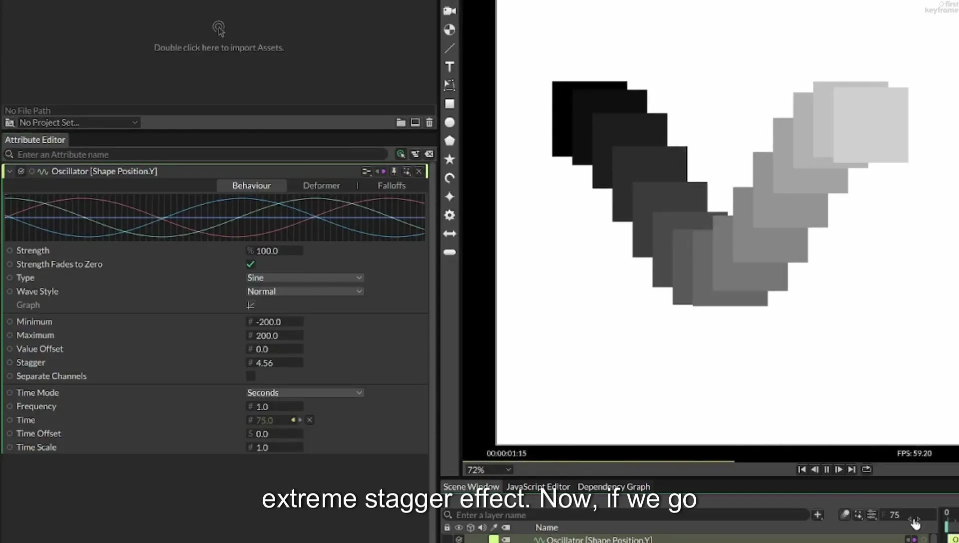 08 Staggered Duplicates | Cavalry App Tutorial - Image 467