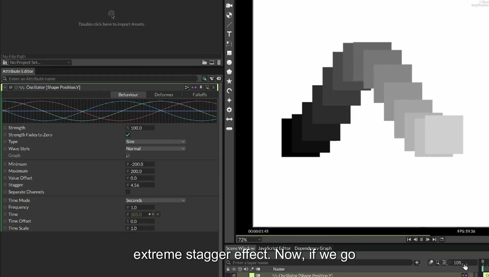 08 Staggered Duplicates | Cavalry App Tutorial - Image 468