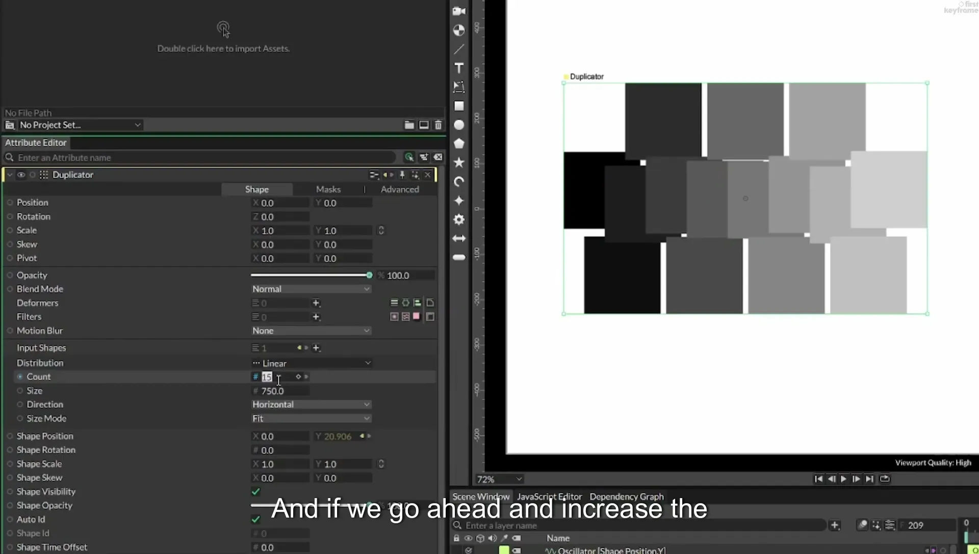 08 Staggered Duplicates | Cavalry App Tutorial - Image 533