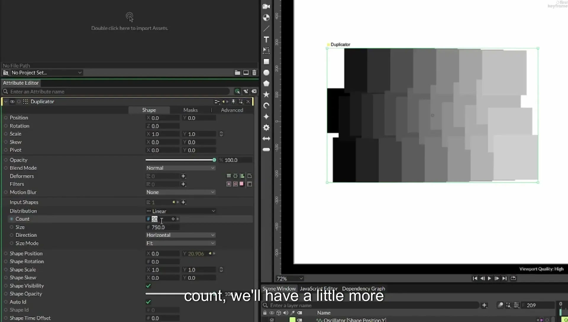 08 Staggered Duplicates | Cavalry App Tutorial - Image 535
