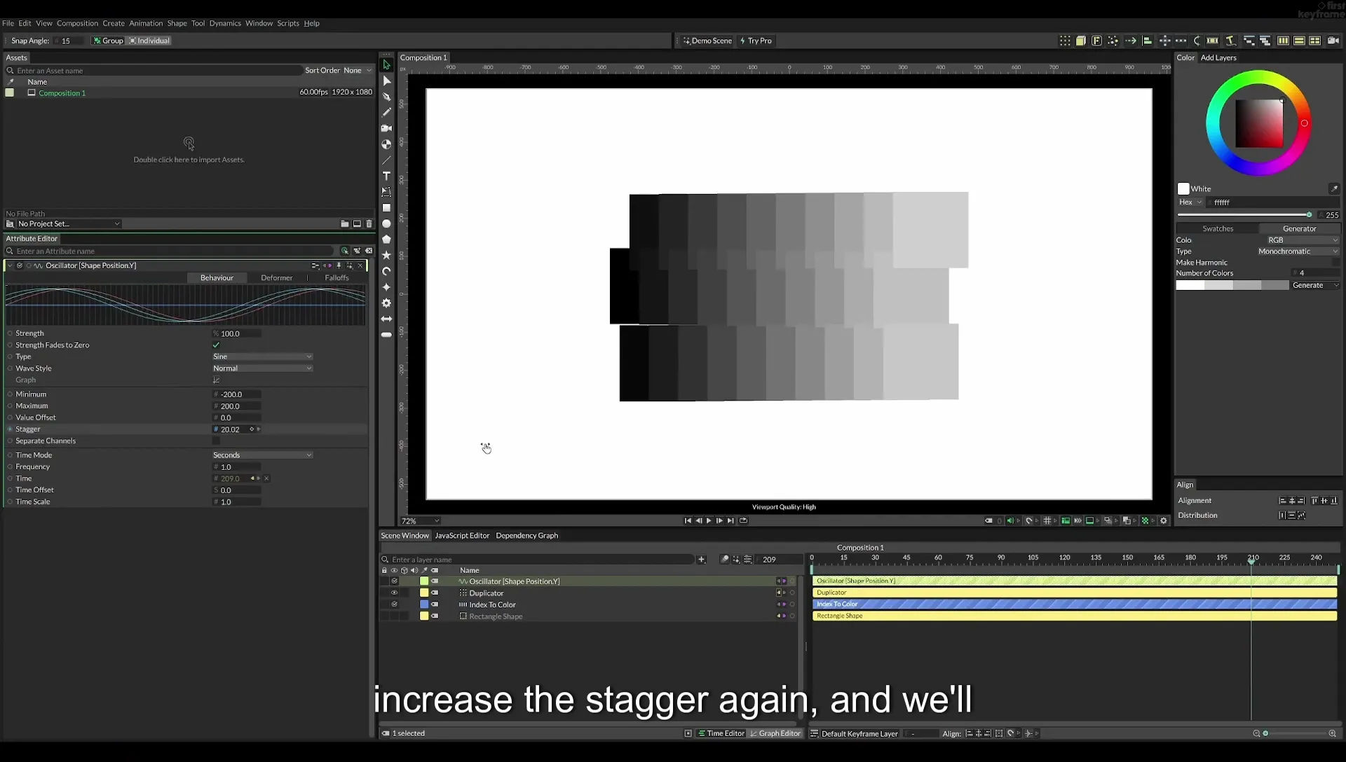 08 Staggered Duplicates | Cavalry App Tutorial - Image 546