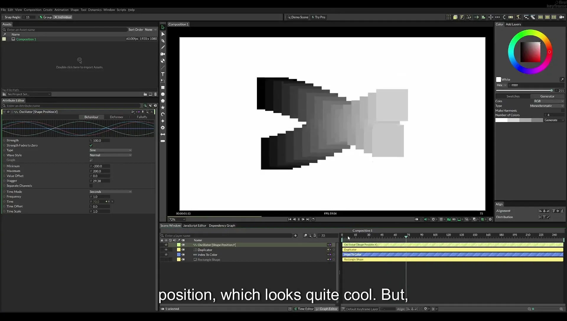08 Staggered Duplicates | Cavalry App Tutorial - Image 562