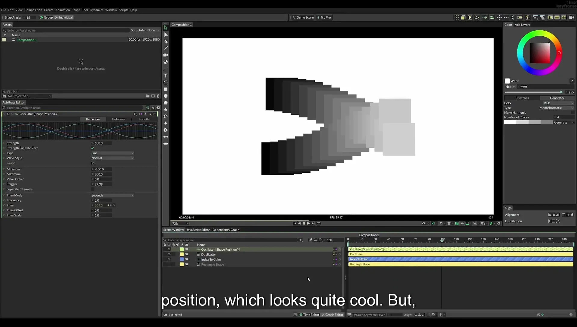 08 Staggered Duplicates | Cavalry App Tutorial - Image 563