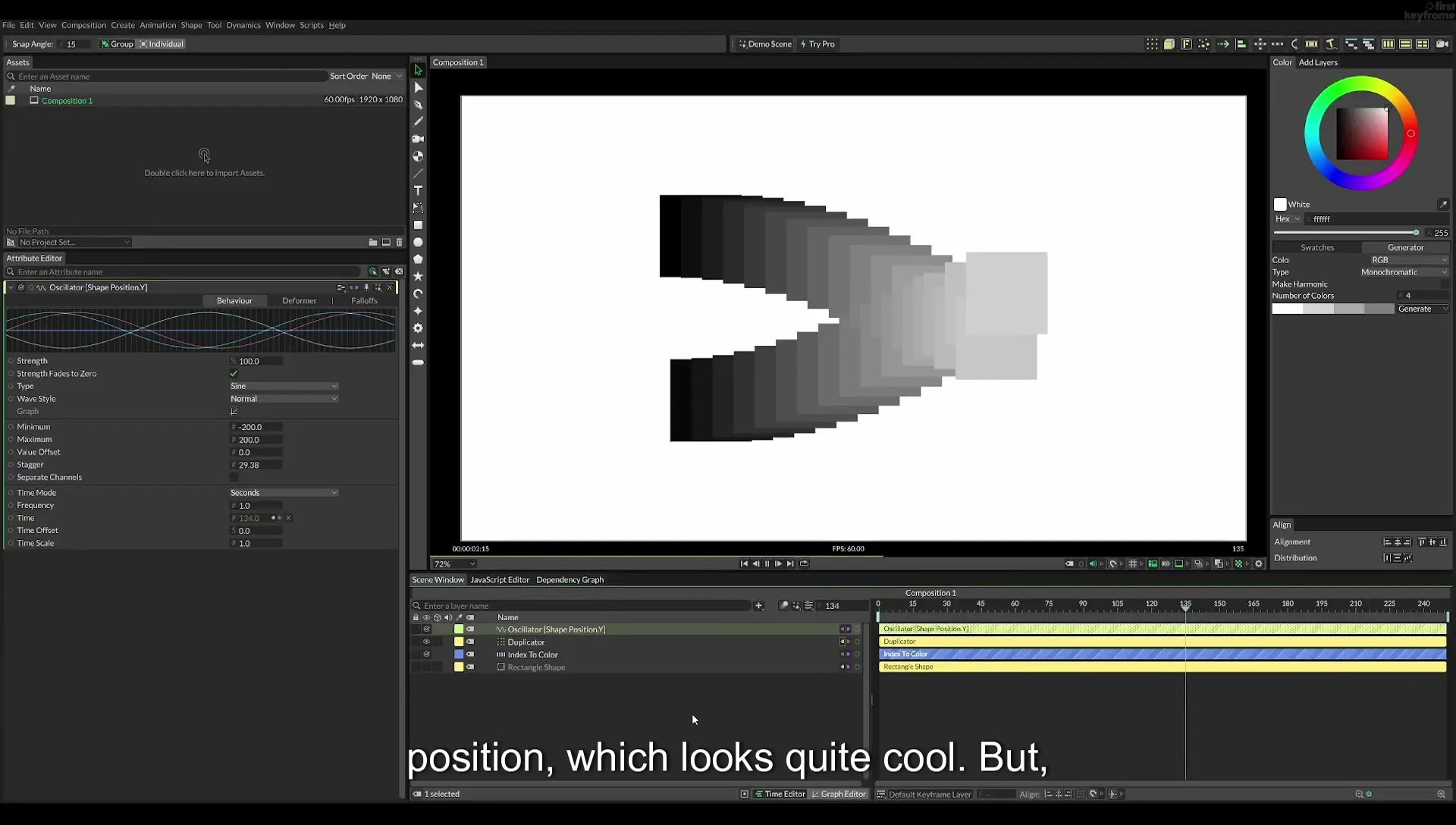 08 Staggered Duplicates | Cavalry App Tutorial - Image 564