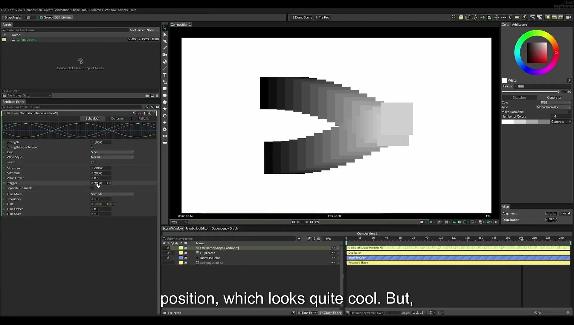 08 Staggered Duplicates | Cavalry App Tutorial - Image 566