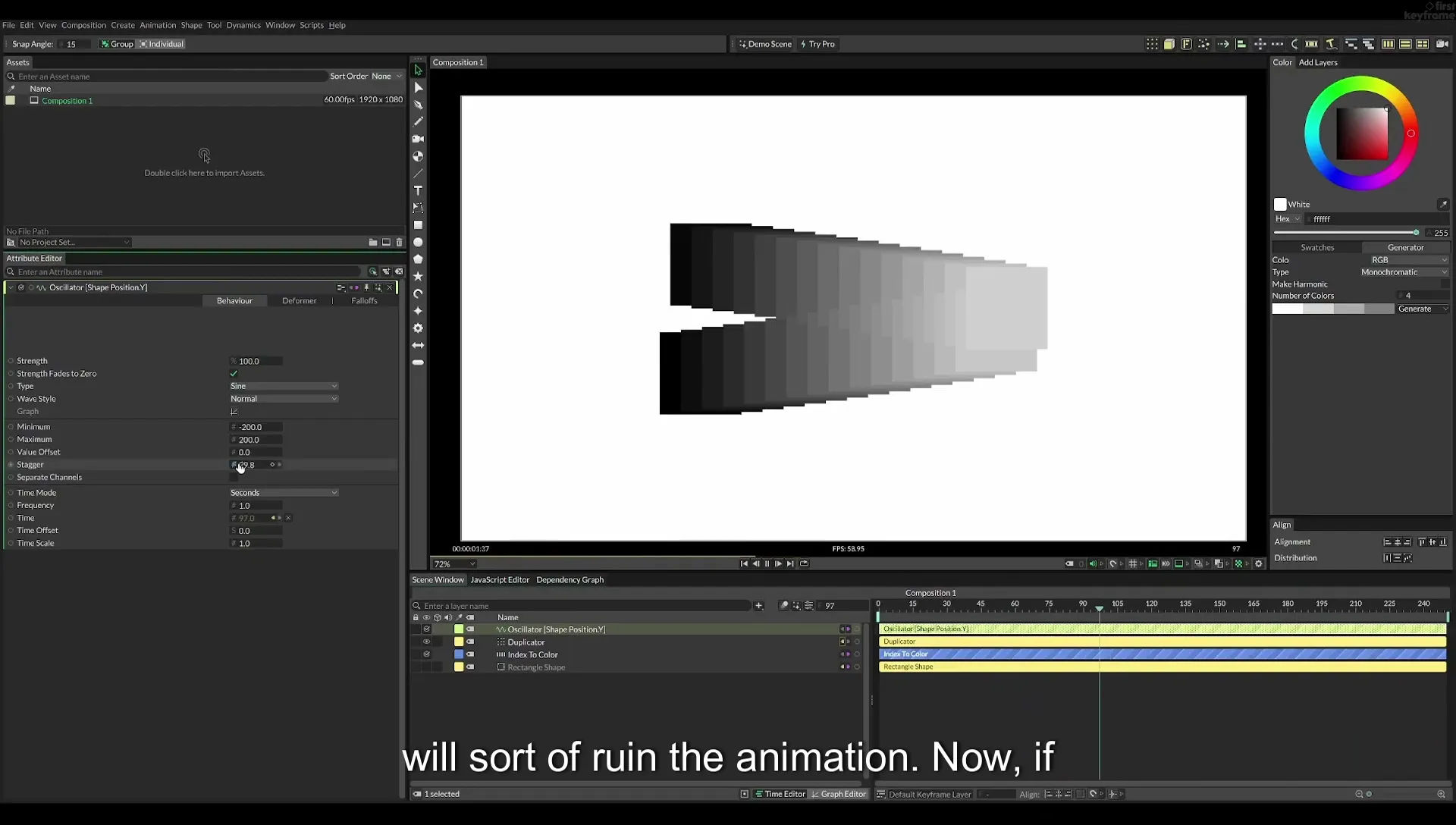 08 Staggered Duplicates | Cavalry App Tutorial - Image 574