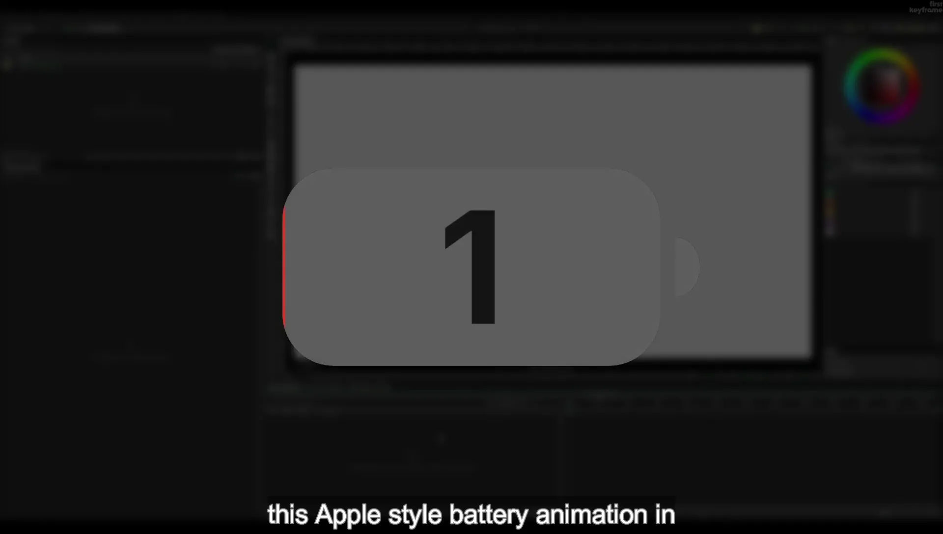 09 Animate a Battery using Masks in Cavalry App - Image 6