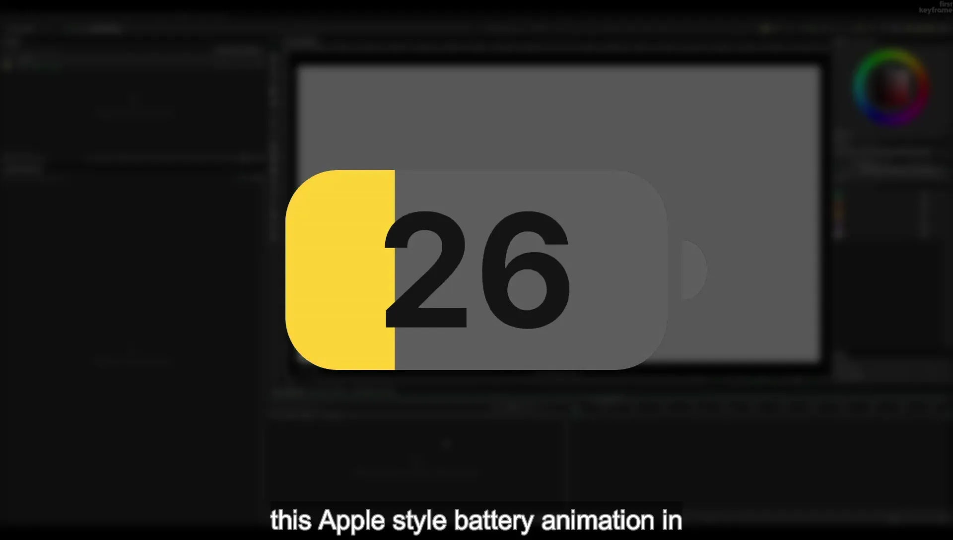 09 Animate a Battery using Masks in Cavalry App - Image 7