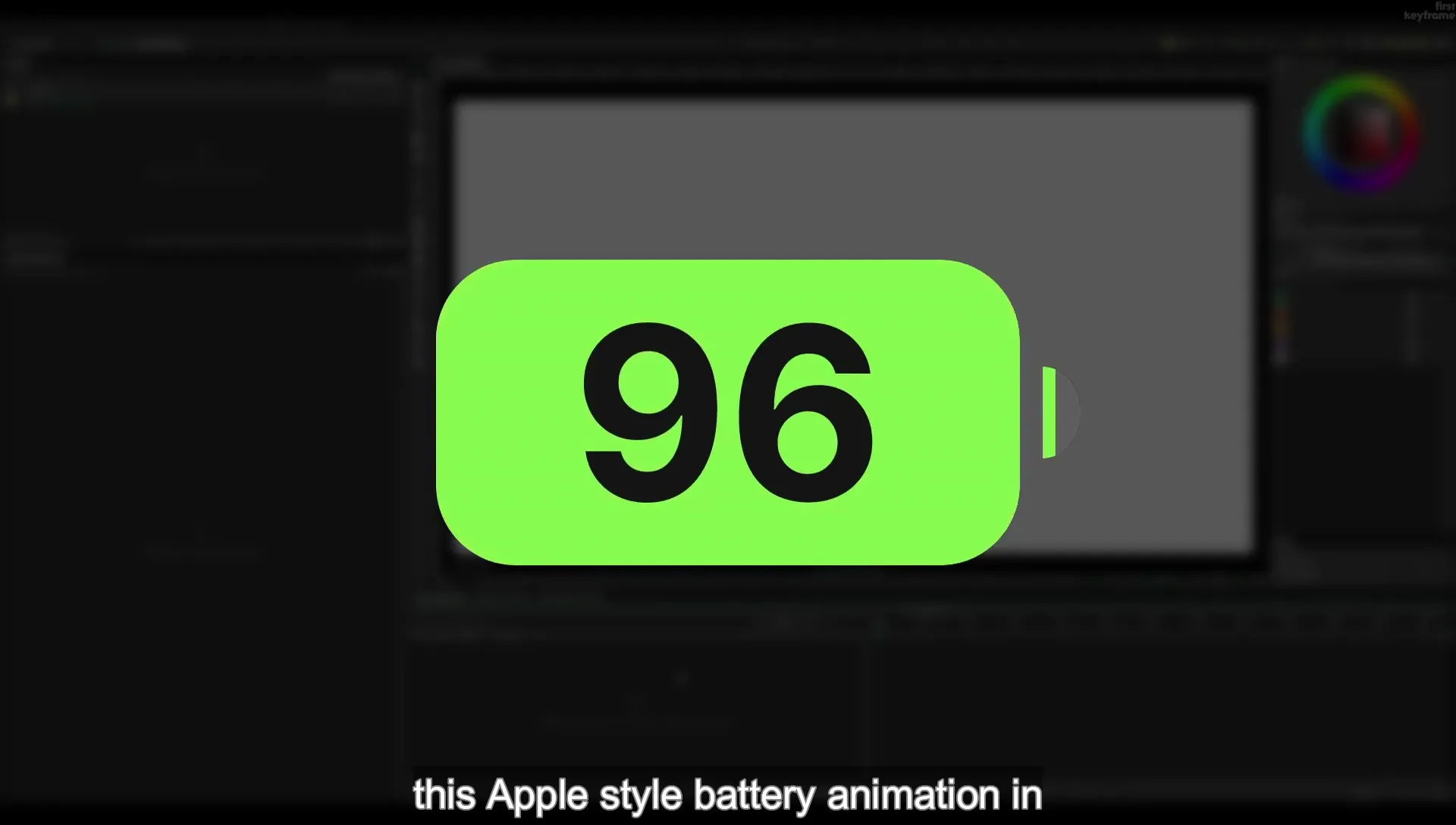 09 Animate a Battery using Masks in Cavalry App - Image 9