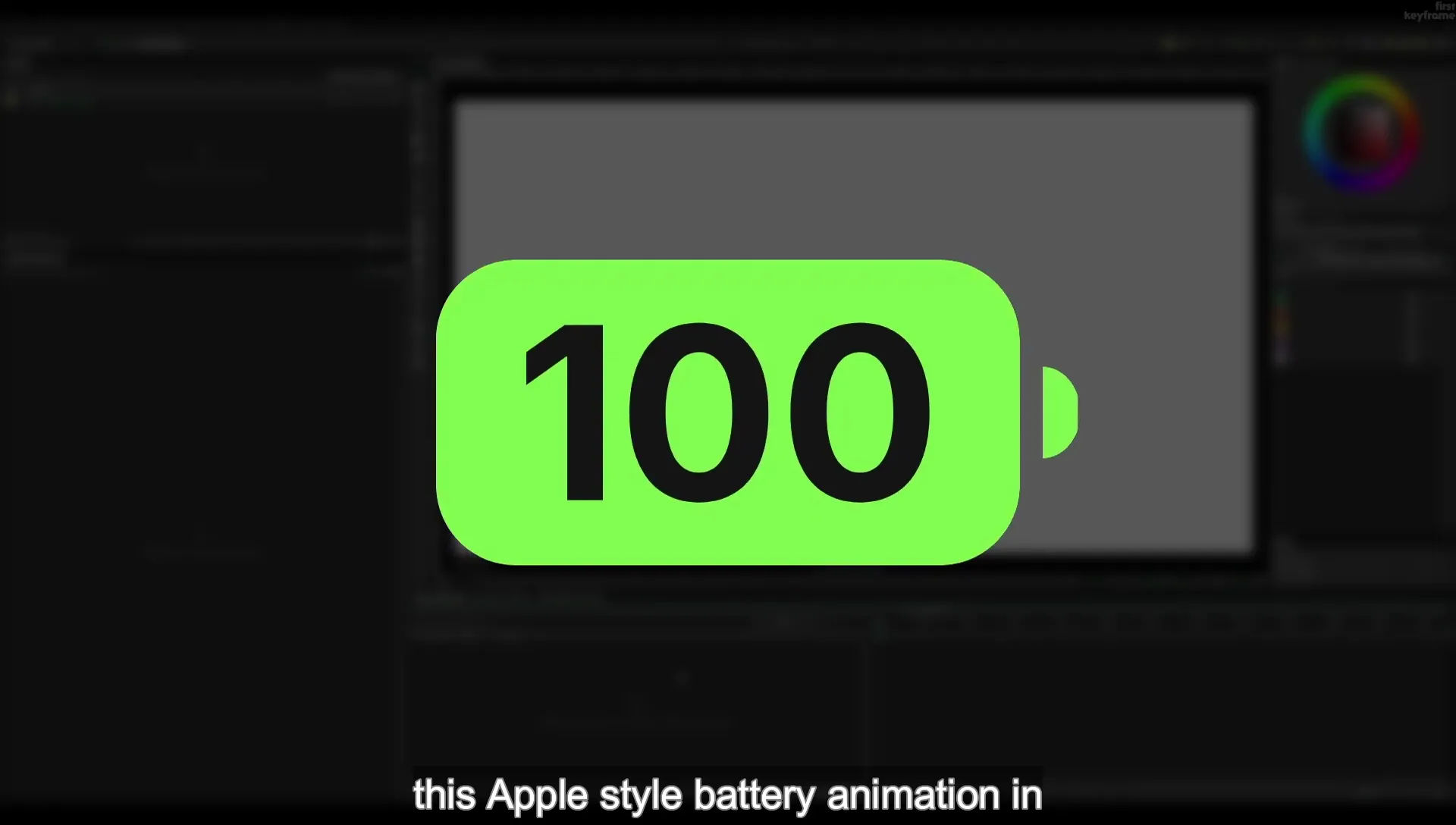 09 Animate a Battery using Masks in Cavalry App - Image 10