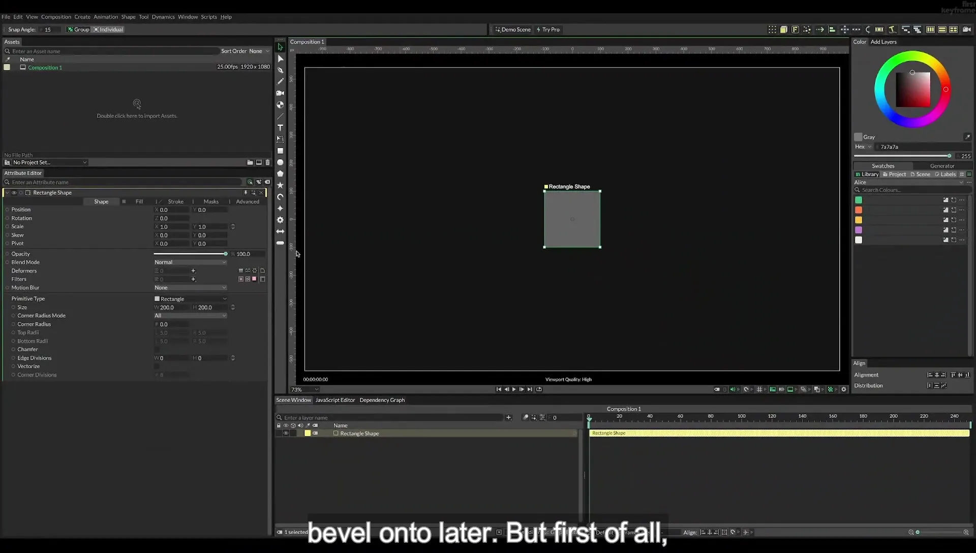 09 Animate a Battery using Masks in Cavalry App - Image 58