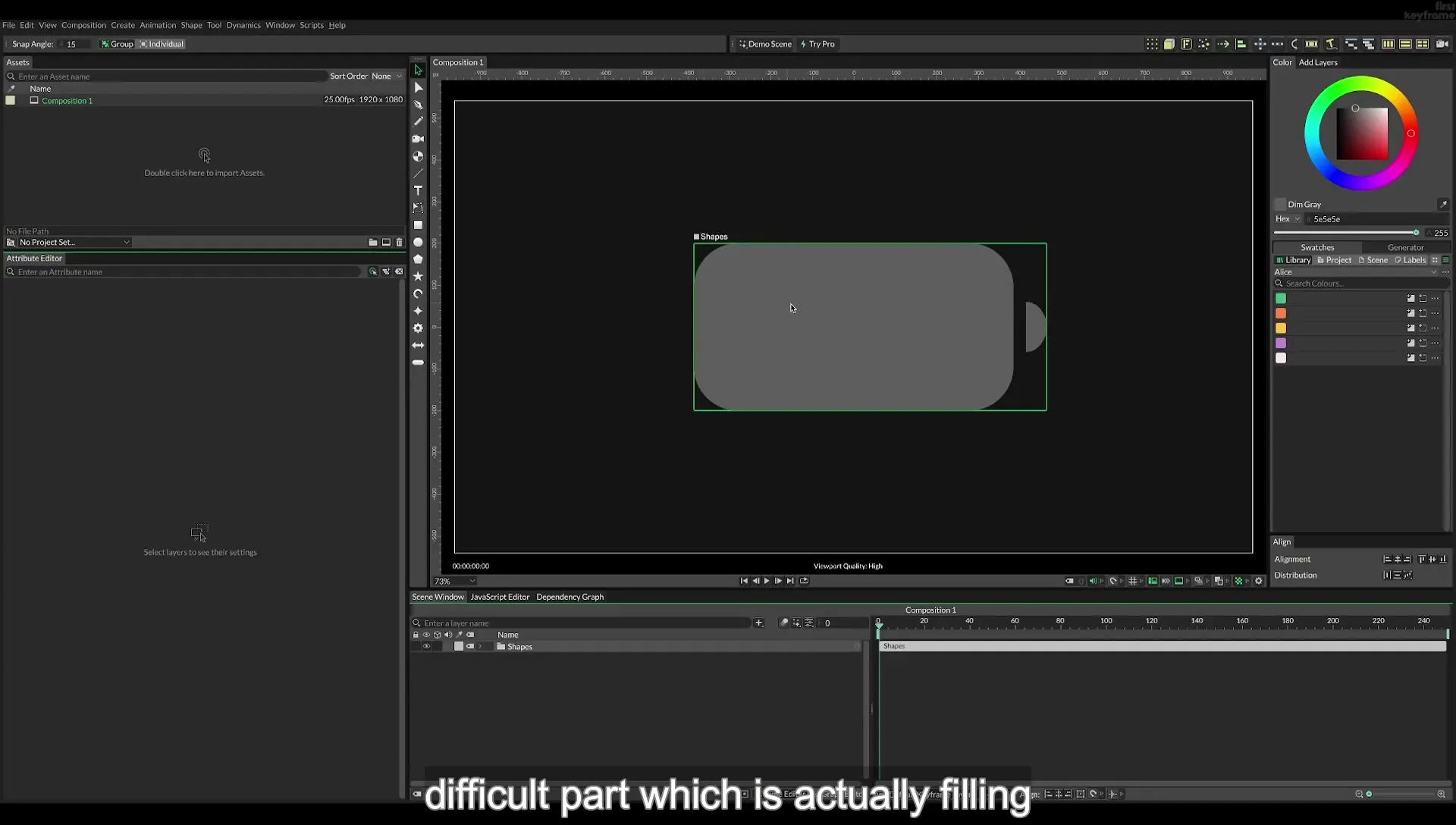 09 Animate a Battery using Masks in Cavalry App - Image 340