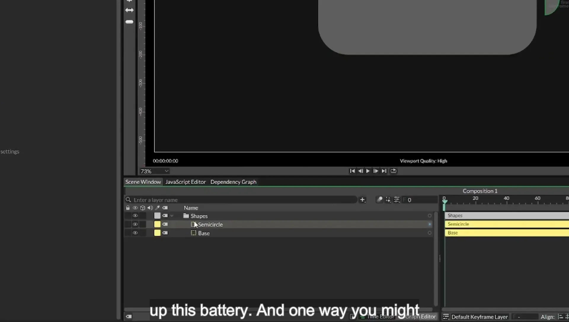09 Animate a Battery using Masks in Cavalry App - Image 346
