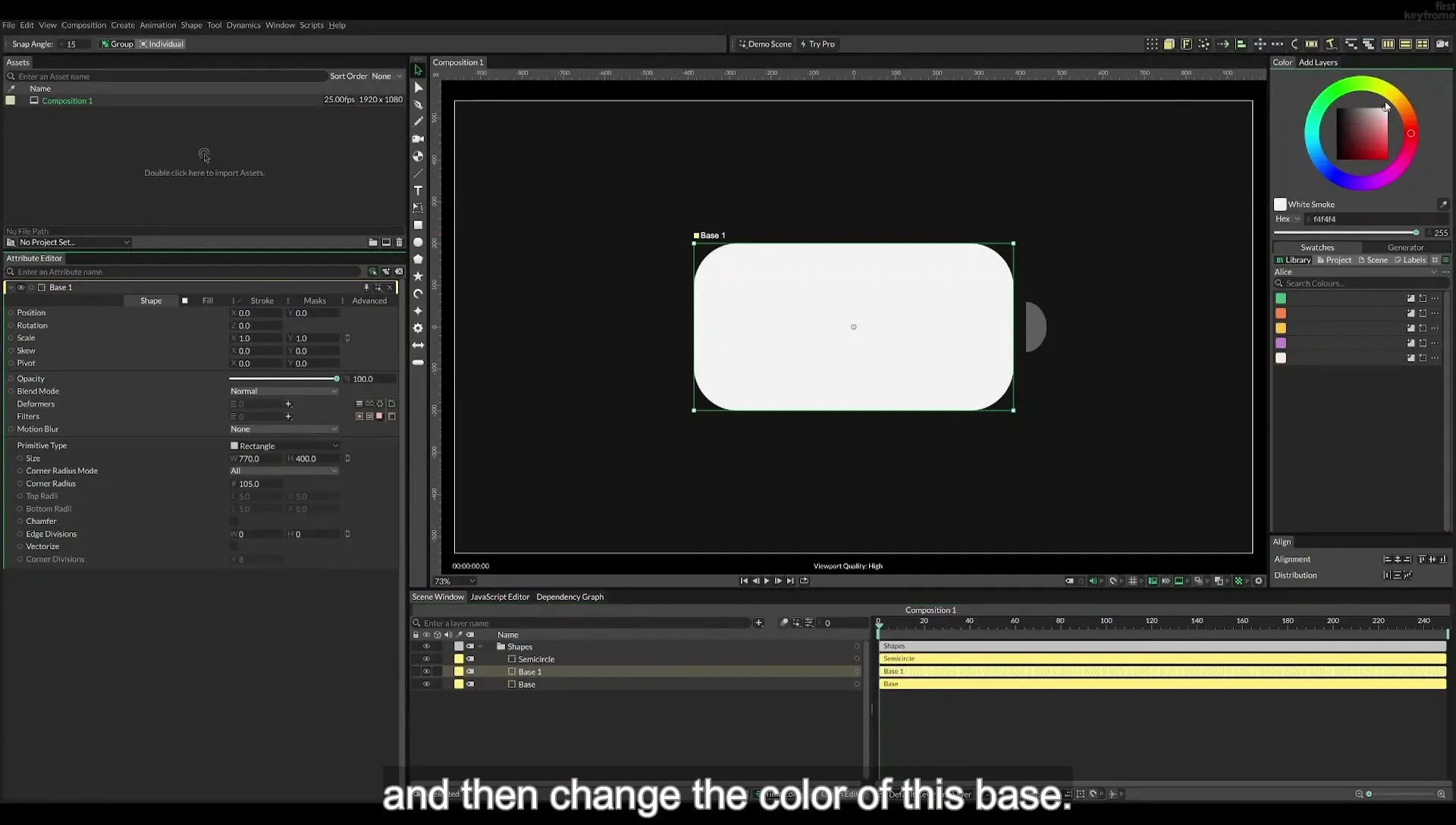 09 Animate a Battery using Masks in Cavalry App - Image 362