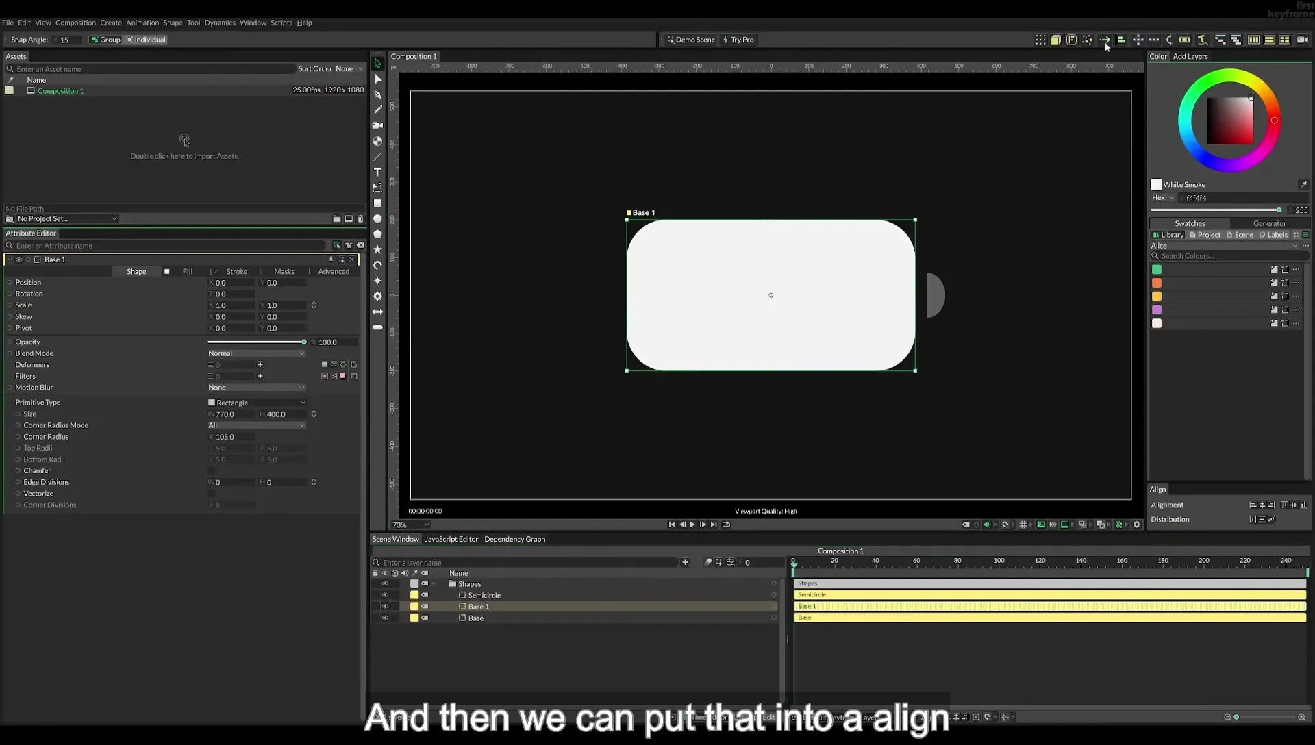 09 Animate a Battery using Masks in Cavalry App - Image 365