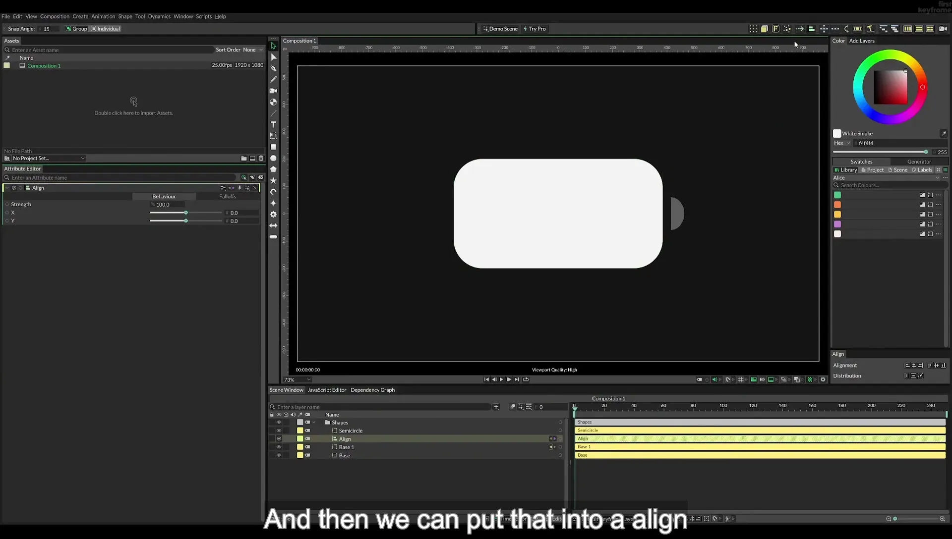 09 Animate a Battery using Masks in Cavalry App - Image 367