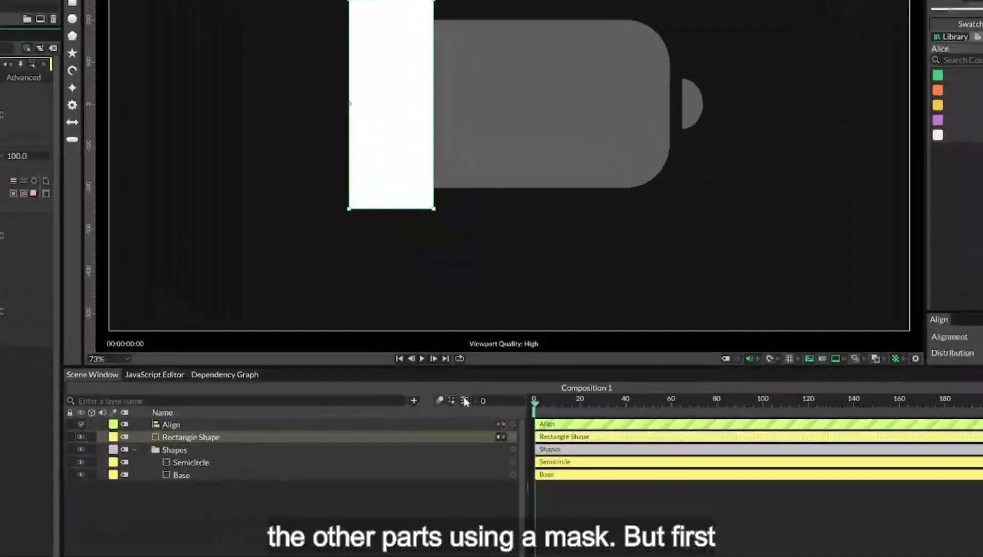 09 Animate a Battery using Masks in Cavalry App - Image 568