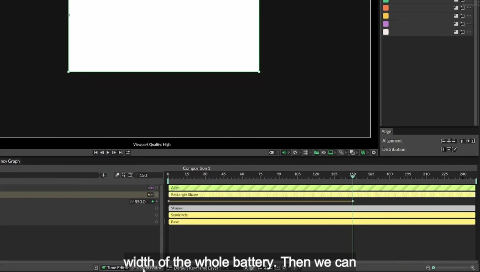 09 Animate a Battery using Masks in Cavalry App - Image 615