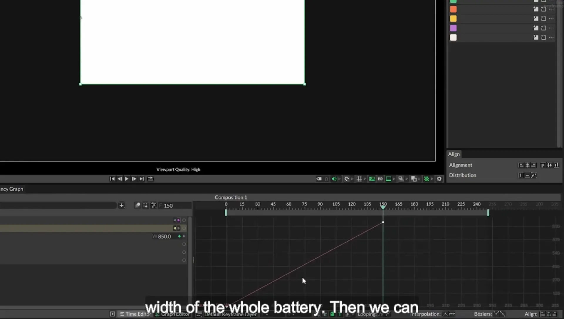 09 Animate a Battery using Masks in Cavalry App - Image 617