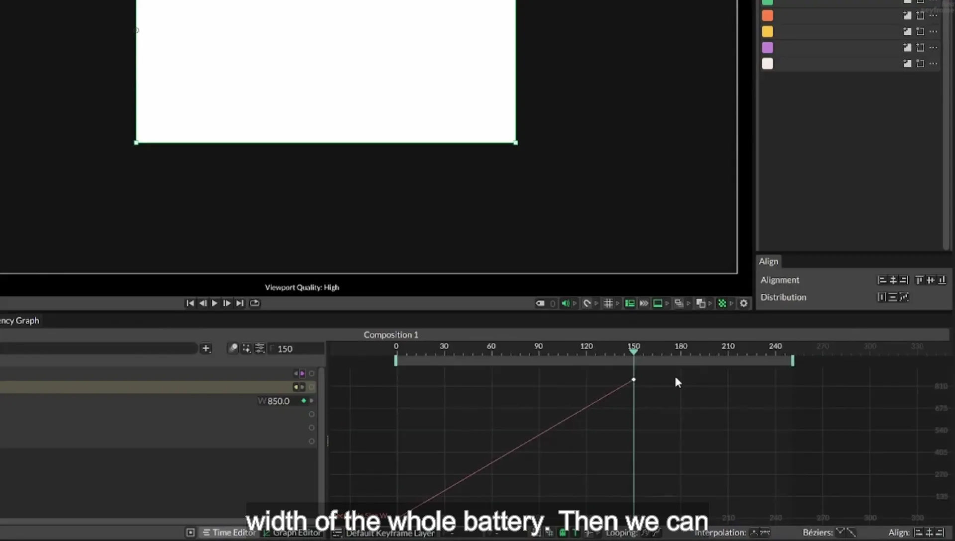 09 Animate a Battery using Masks in Cavalry App - Image 618
