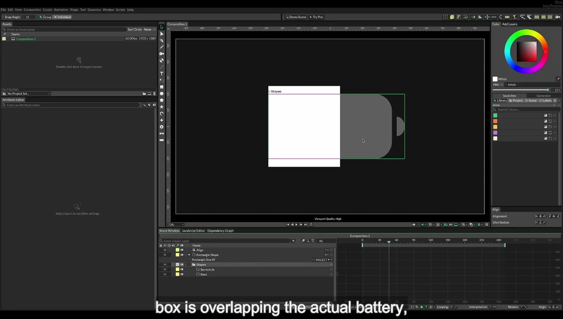 09 Animate a Battery using Masks in Cavalry App - Image 672