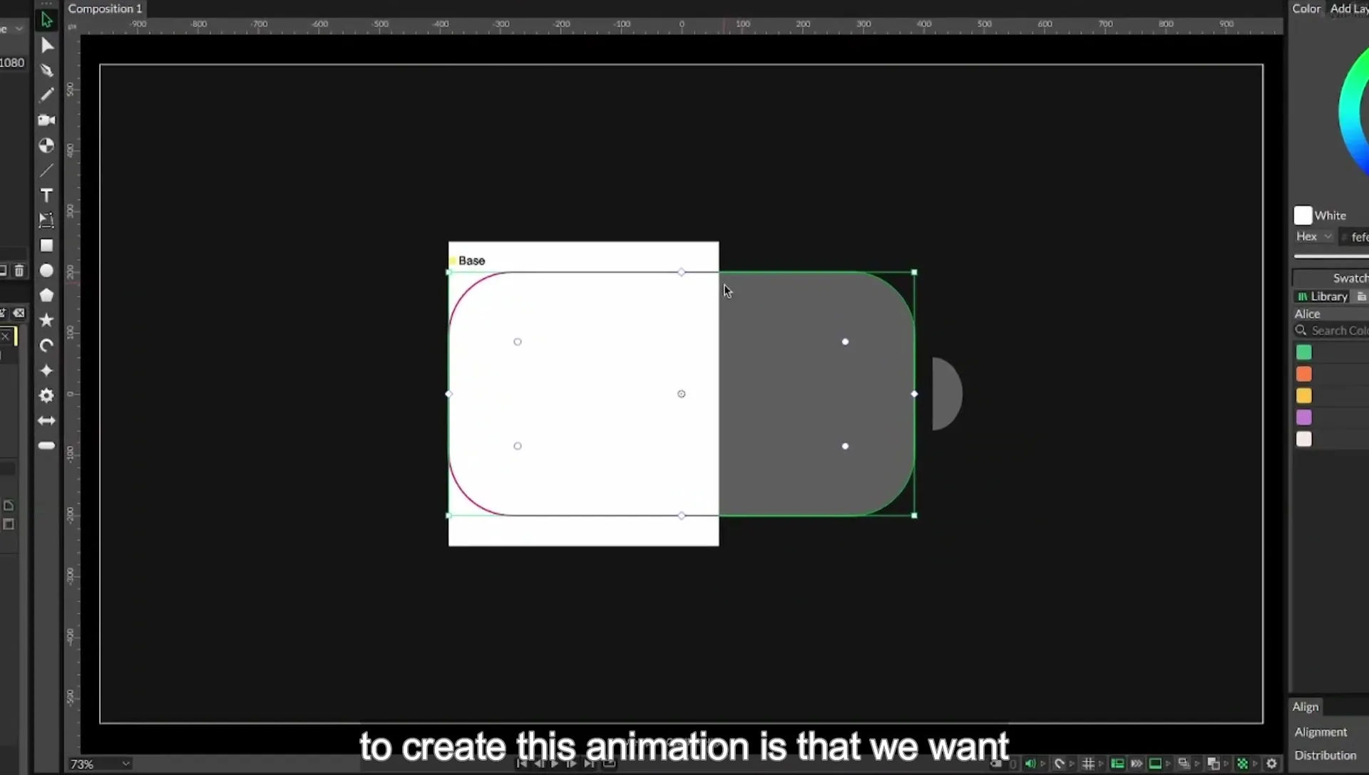 09 Animate a Battery using Masks in Cavalry App - Image 689