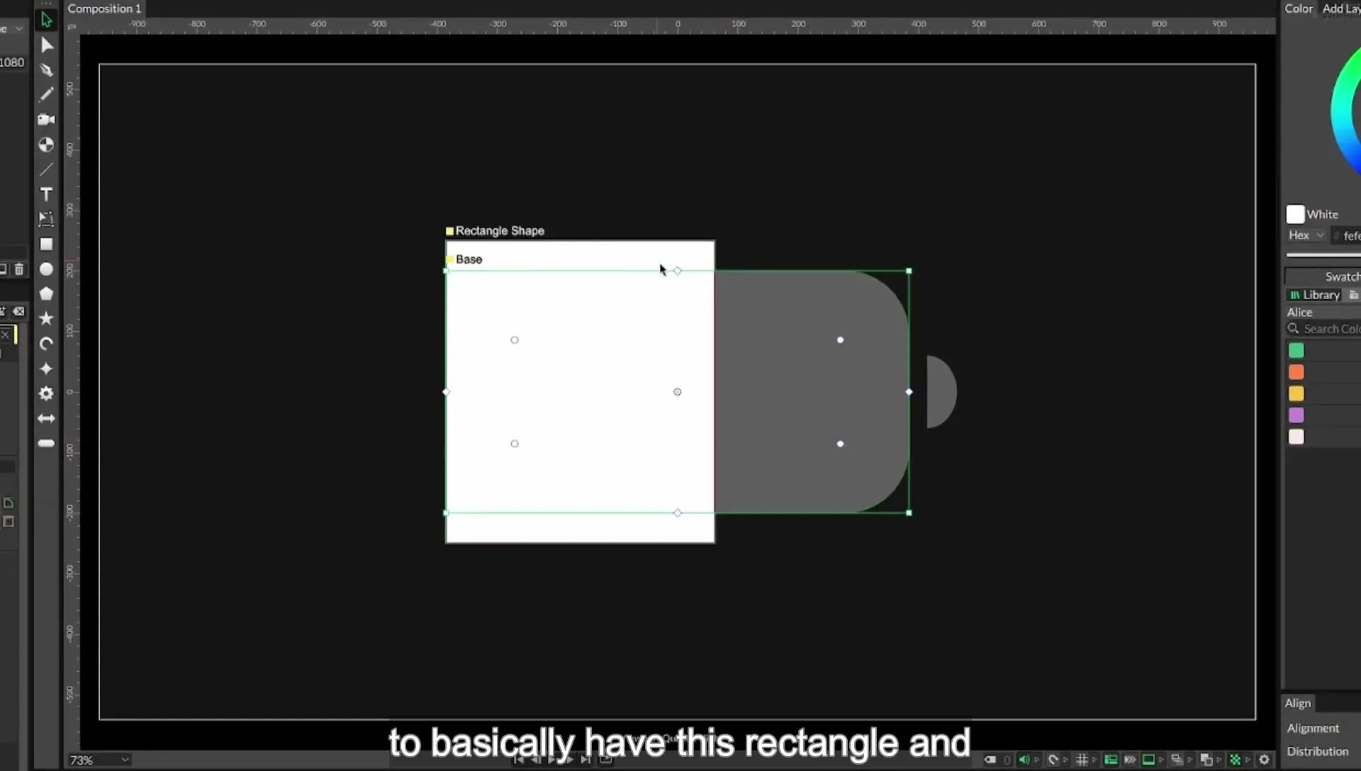 09 Animate a Battery using Masks in Cavalry App - Image 692