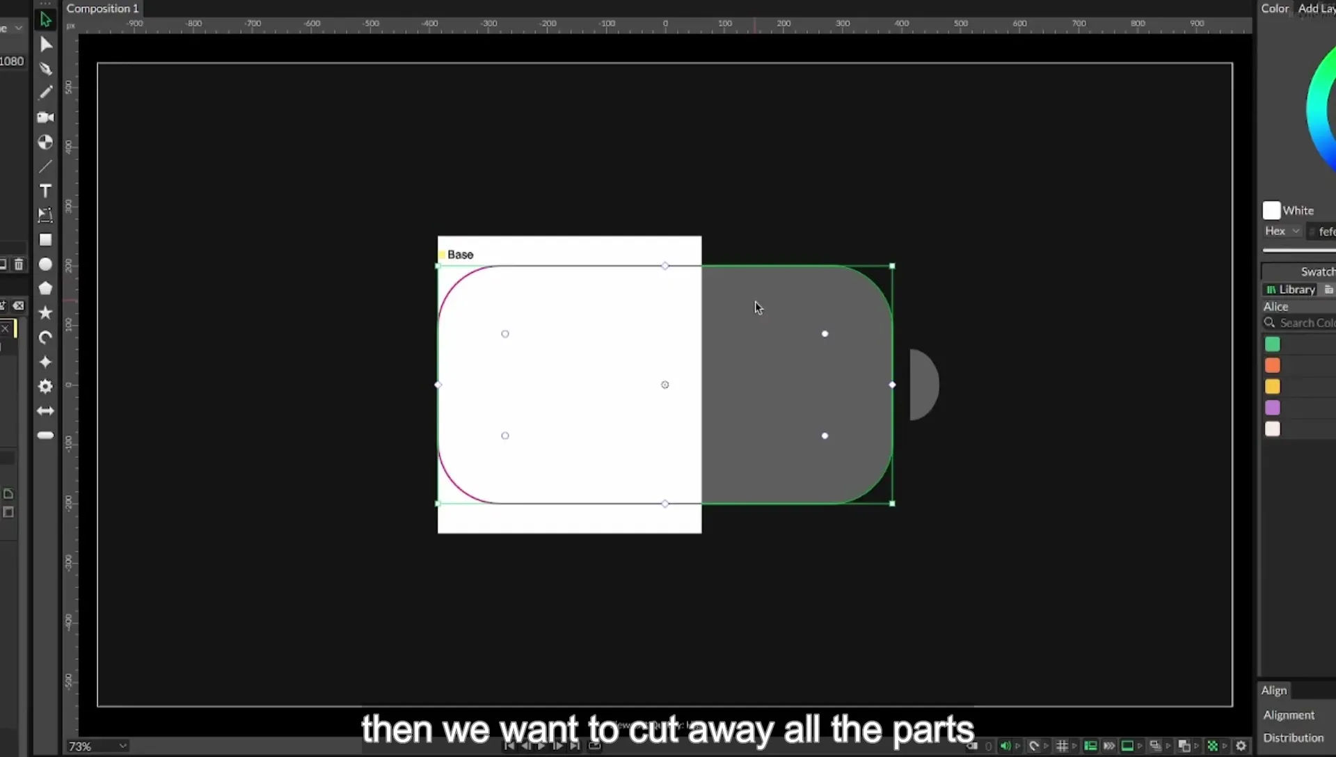 09 Animate a Battery using Masks in Cavalry App - Image 696