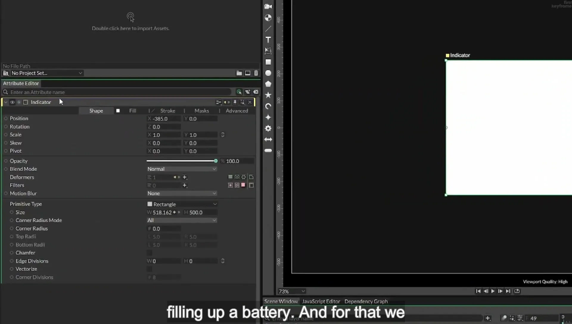 09 Animate a Battery using Masks in Cavalry App - Image 794