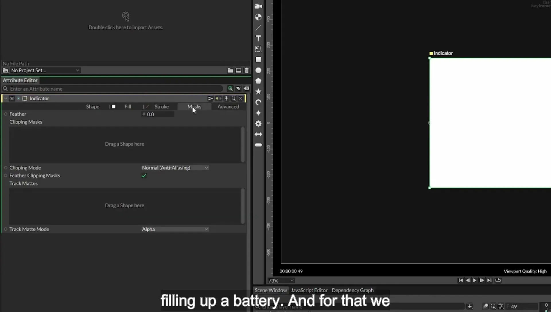 09 Animate a Battery using Masks in Cavalry App - Image 797
