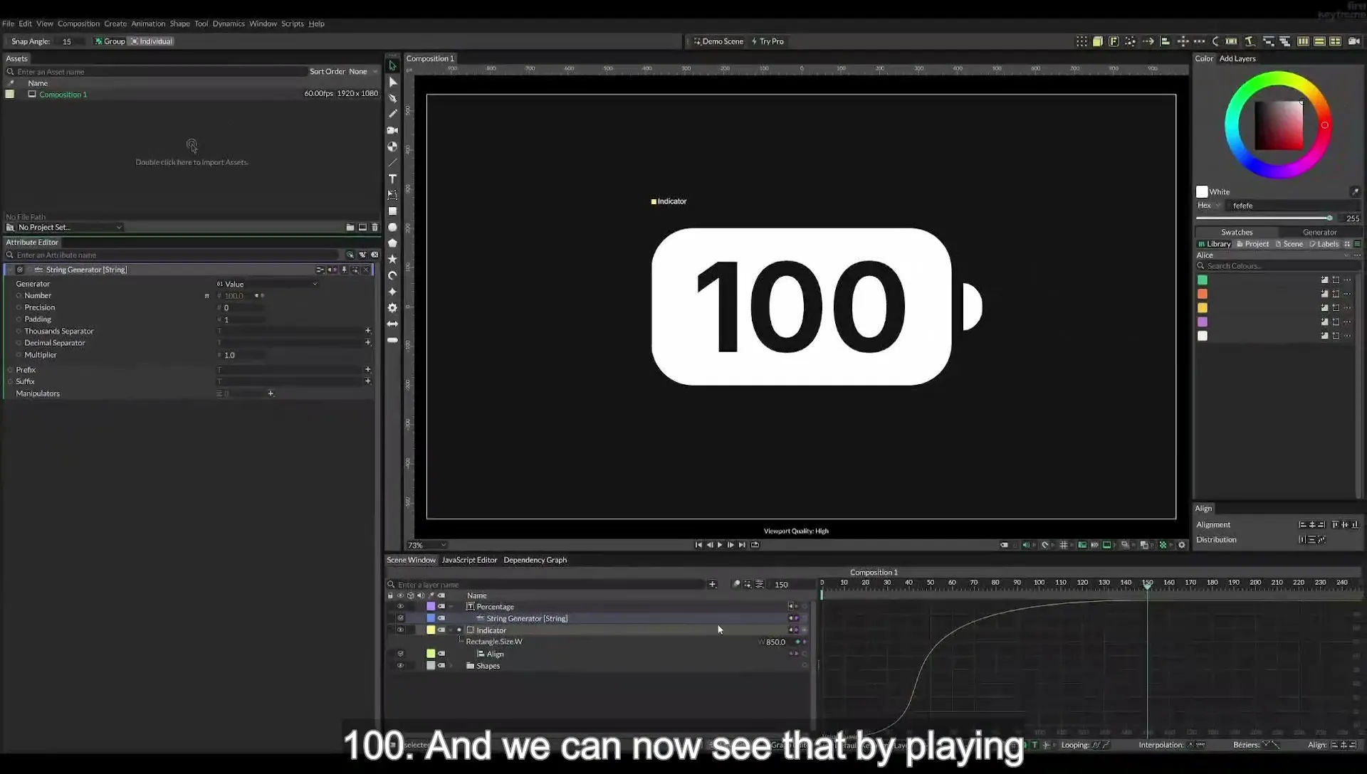 09 Animate a Battery using Masks in Cavalry App - Image 1442
