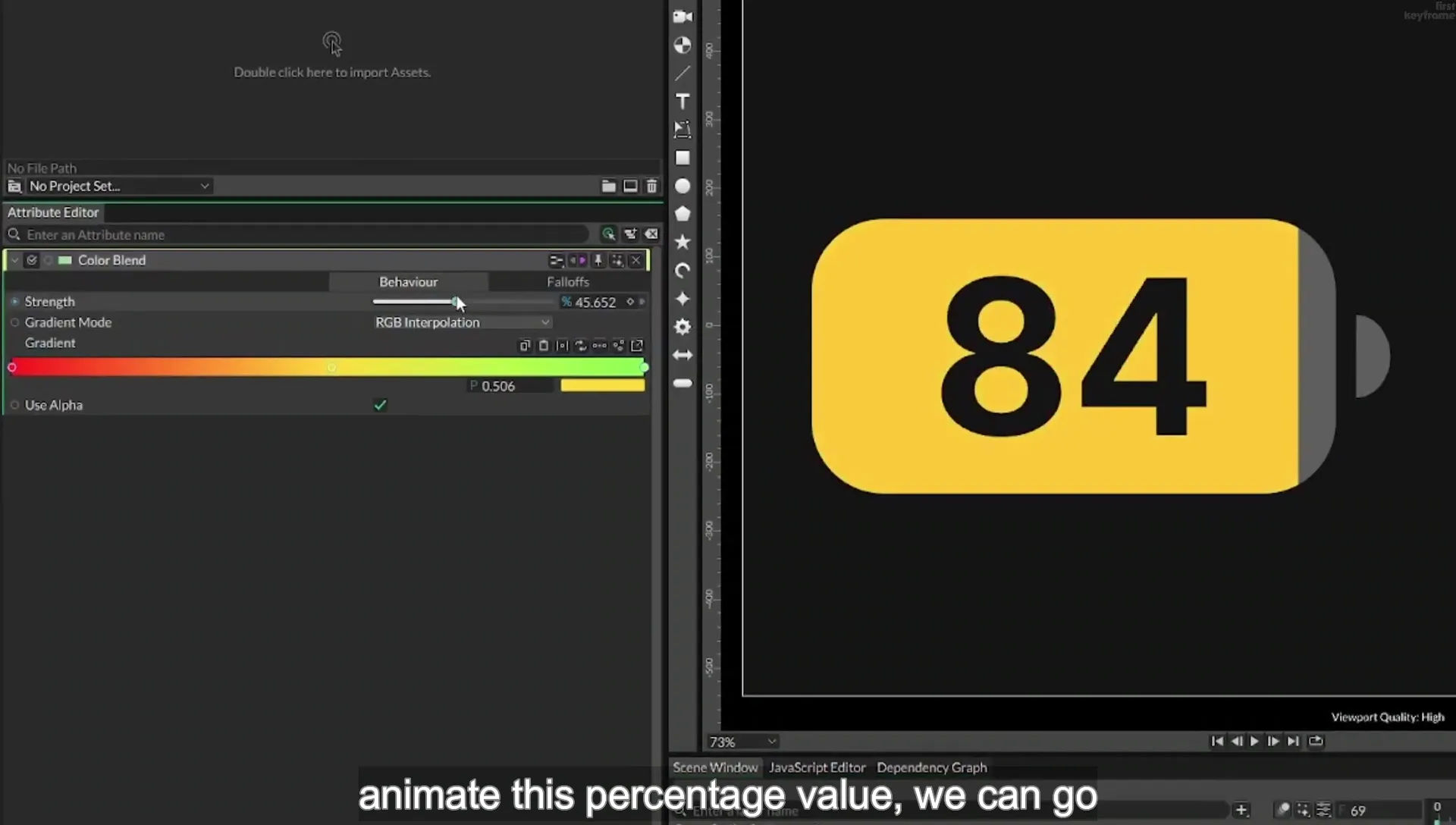 09 Animate a Battery using Masks in Cavalry App - Image 1611