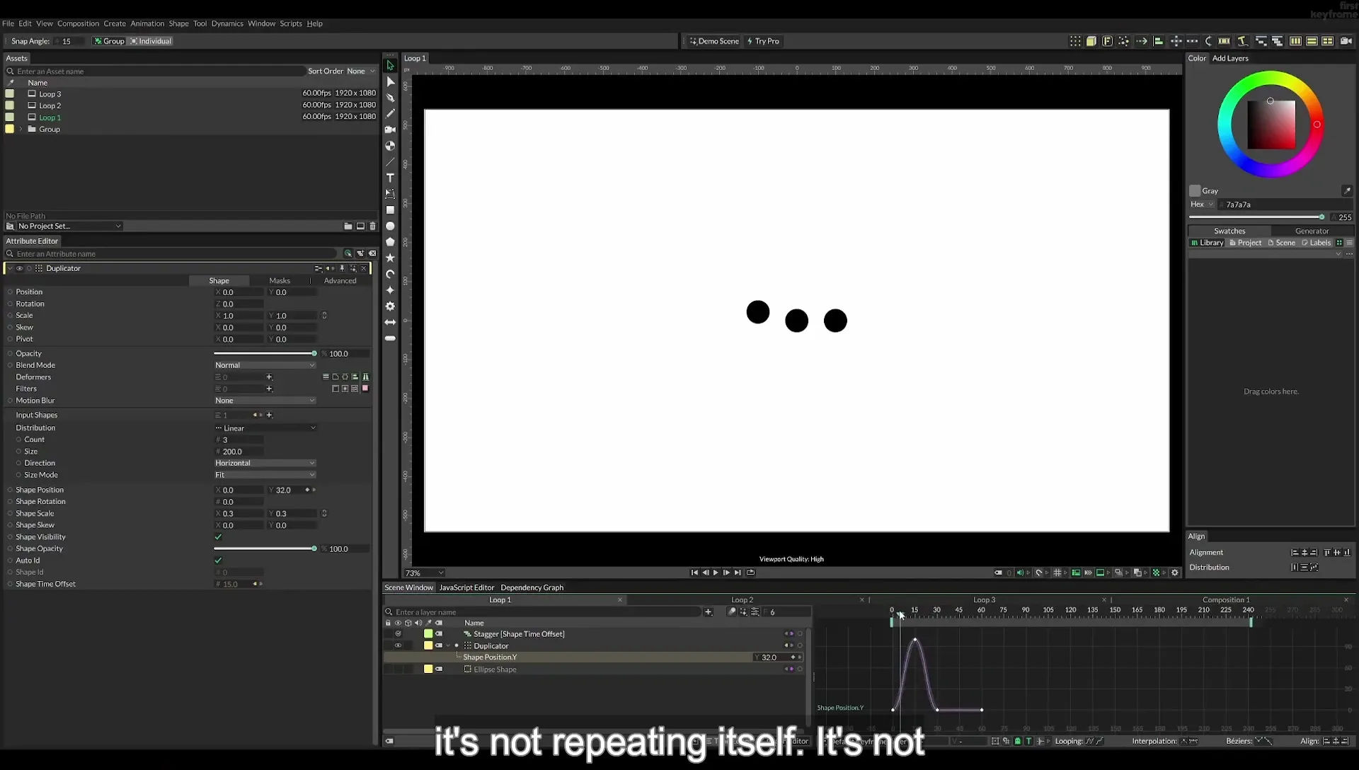 10 How To Create Seamless Loops in Cavalry App (3 Ways) - Image 36