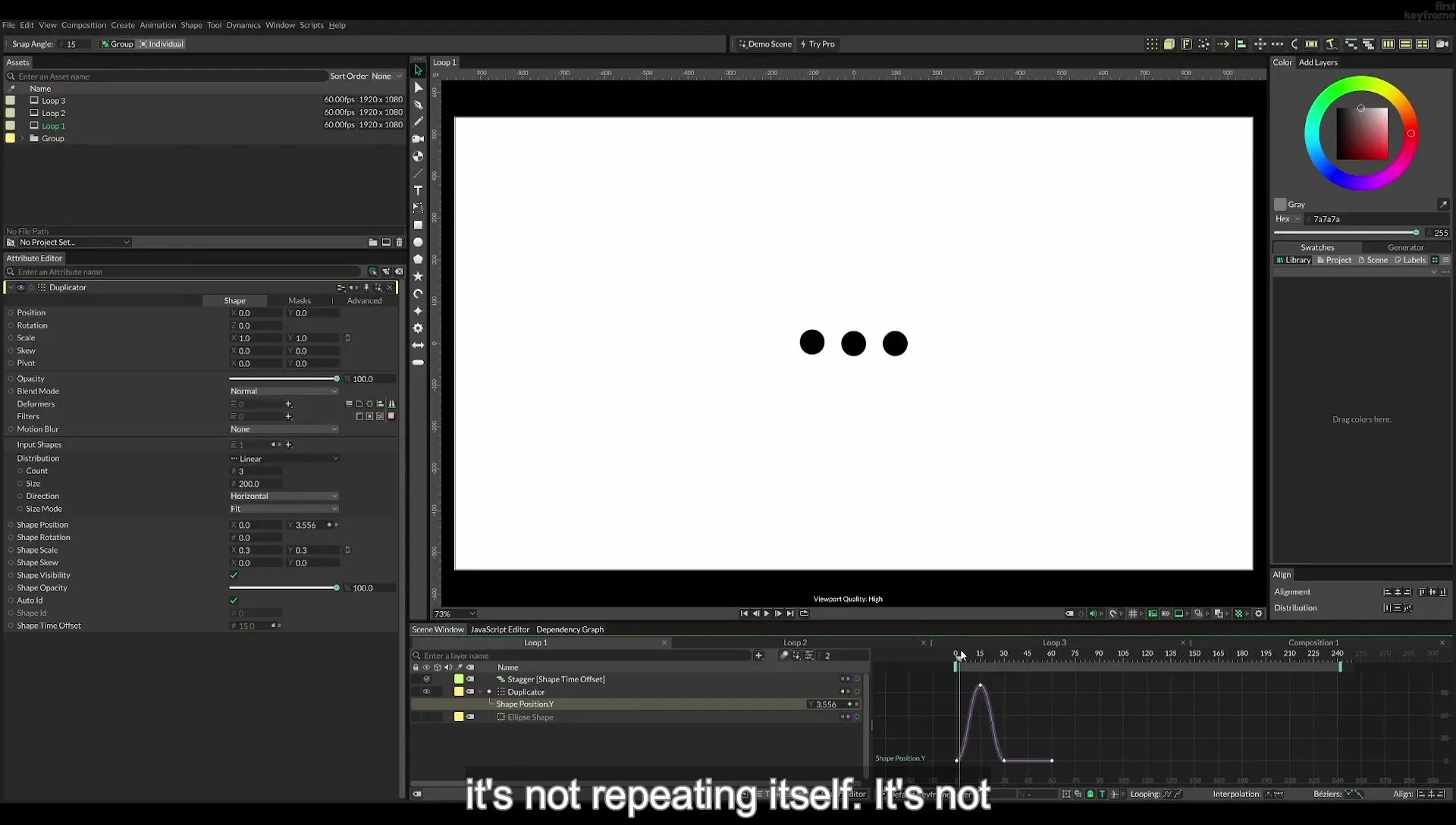 10 How To Create Seamless Loops in Cavalry App (3 Ways) - Image 37
