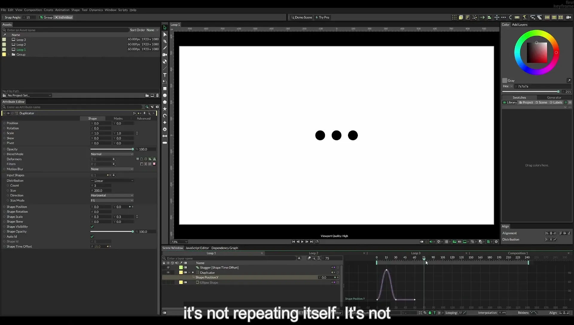 10 How To Create Seamless Loops in Cavalry App (3 Ways) - Image 39
