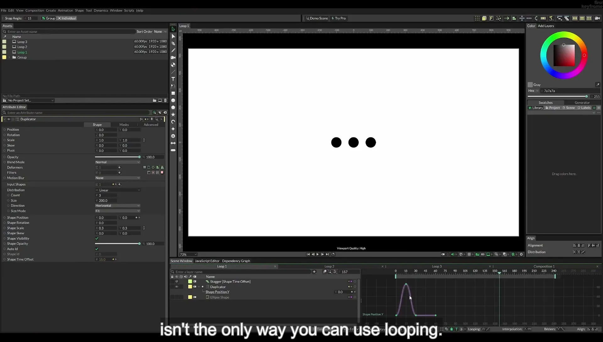 10 How To Create Seamless Loops in Cavalry App (3 Ways) - Image 239