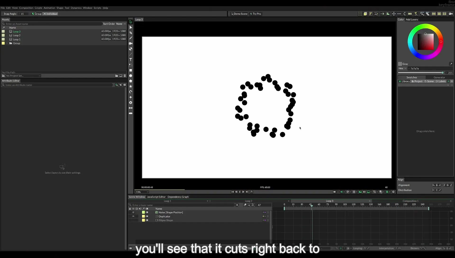 10 How To Create Seamless Loops in Cavalry App (3 Ways) - Image 469