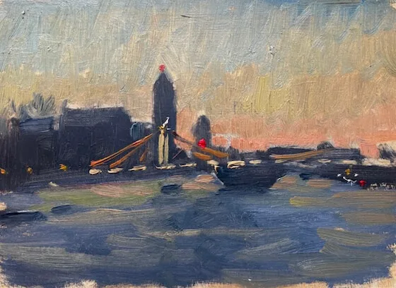 Sunset, Albert Bridge