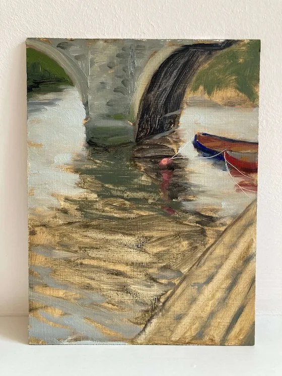 A preview of the painting