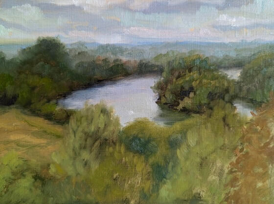 View From Richmond Hill in September (Print)