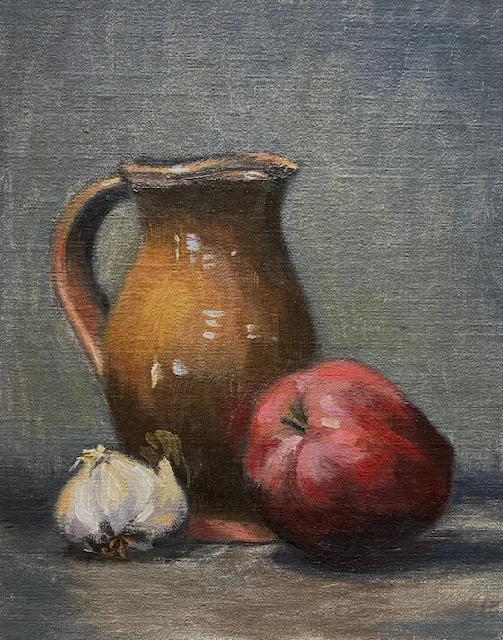 A preview of the painting